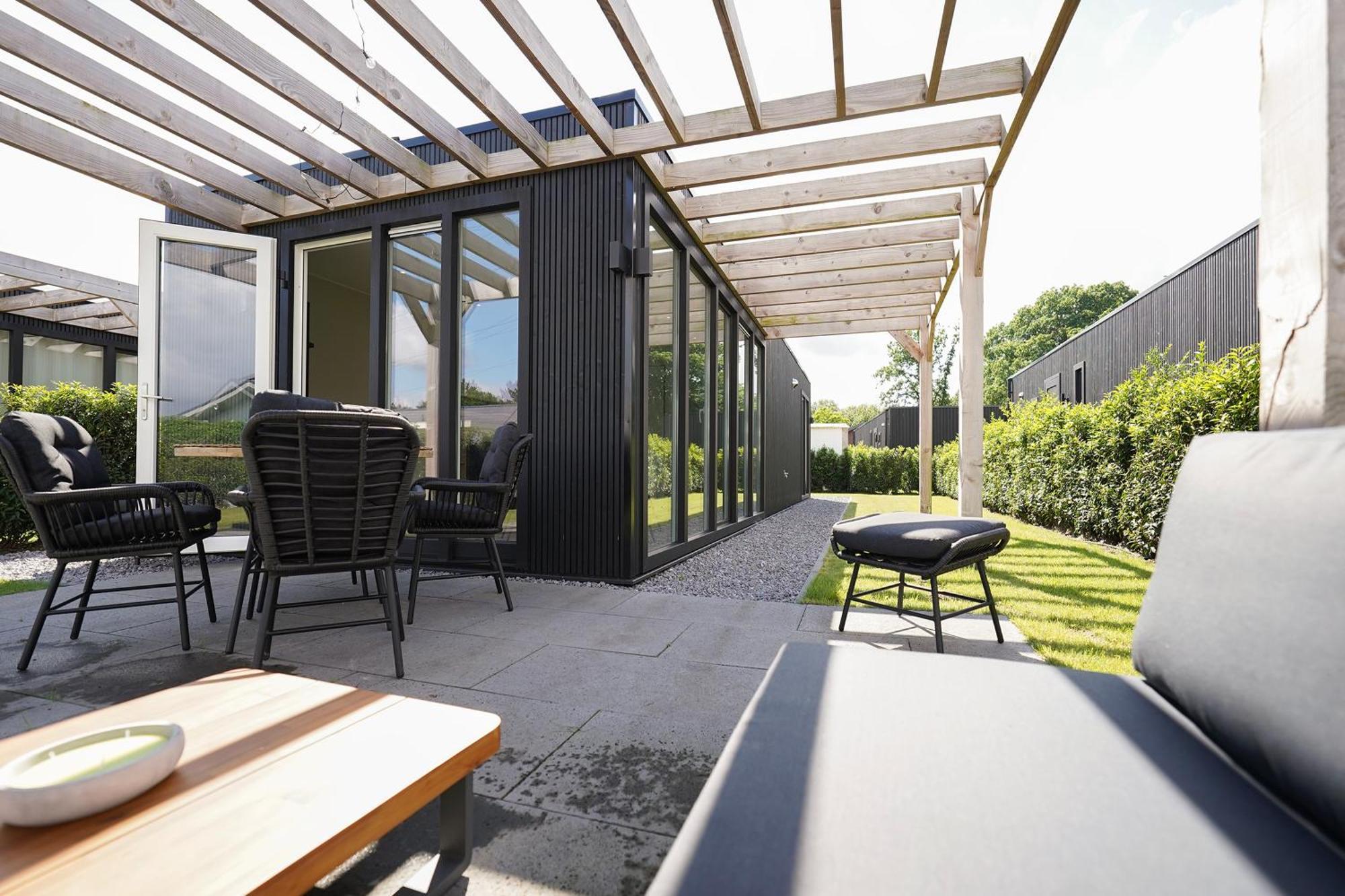 ארמלו Luxe Lodge 'Bold' Nabij Bos En Veluwemeer - 4 Pers מראה חיצוני תמונה